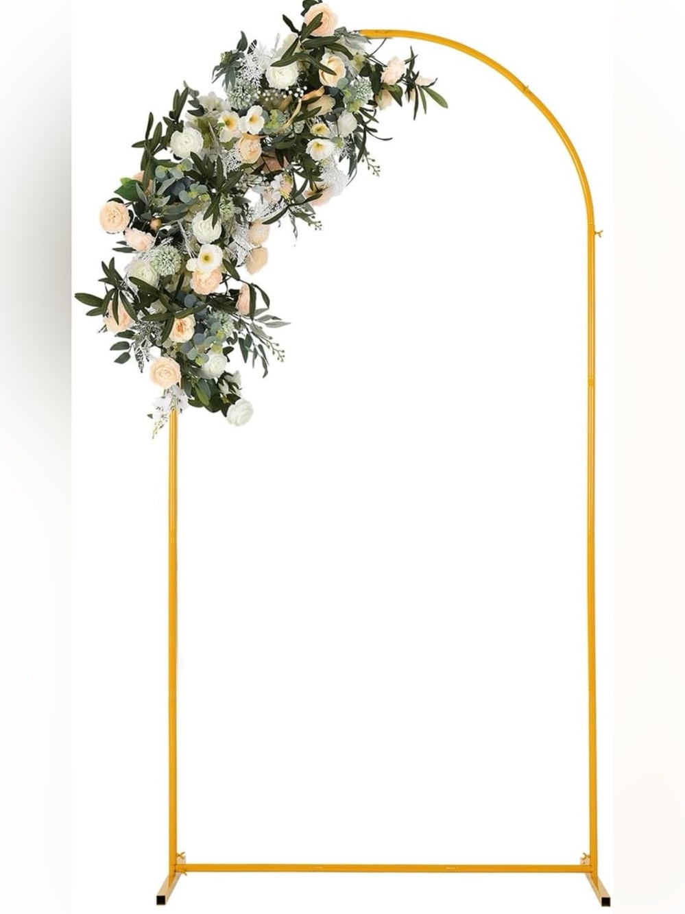 Gold Metal Arch Wedding or
Baby shower Backdrop